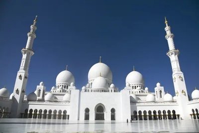 Fototapet Abu Dhabi, Marea Moschee Sheikh Zayed Gor4080 фото