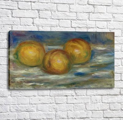 Картина Pierre Auguste Renoir Three Lemons, 1915 Ren14331 фото