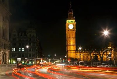 Fototapet Londra, Big Ben noaptea Gor4081 фото