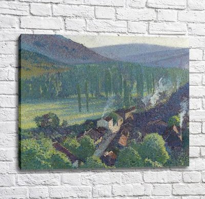 Картина Анри Мартен - Лабастид-дю-Вер, долина Лот,-1905 Imp12532 фото