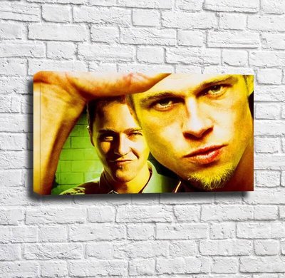 Постер с главными героями из Бойцовского клуба Pos15215 фото