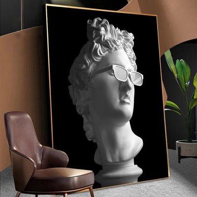 Бюст Давида Микеланджело в очках Dev14853 фото