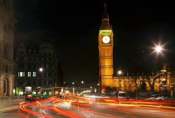 Фотообои Лондон, ночной Биг Бэн Gor4081 фото