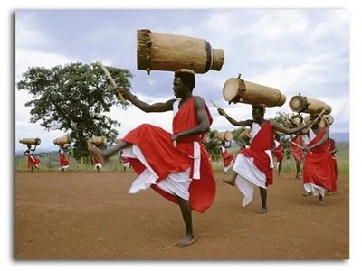 ФотоПостер Ритуальный танец, Африка Afr16602 фото