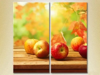 Модульные картины Осень, яблоки_02 Eda8832 фото