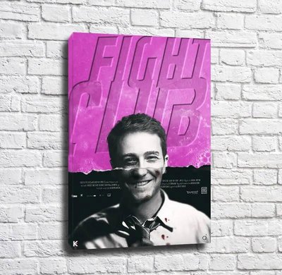 Постер с главным героем Бойцовского клуба Pos15216 фото