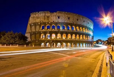 Fototapet Roma, Colosseum noaptea Gor4083 фото