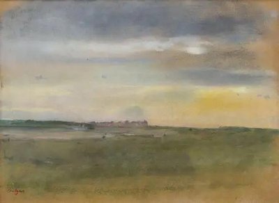 Landscape, the Солнцеset, 1869 Deg12984 фото