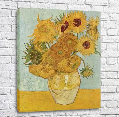 Pictură Vincent van Gogh, Floarea soarelui Van11633 фото