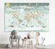 Harta politică a lumii, limba rusă, pentru copii Kar14584 фото 1