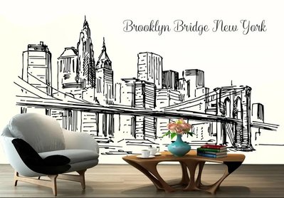 Бруклинский мост и Нью Йорк Ske1284 фото
