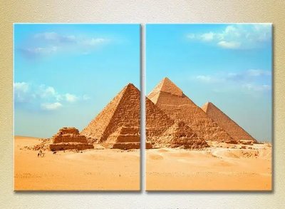Модульные картины Великие Египетские пирамиды в Гизе_02 Gor9034 фото