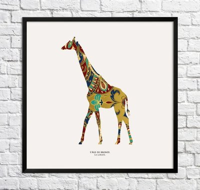 Постер Жираф. Бронзовый век Min15904 фото