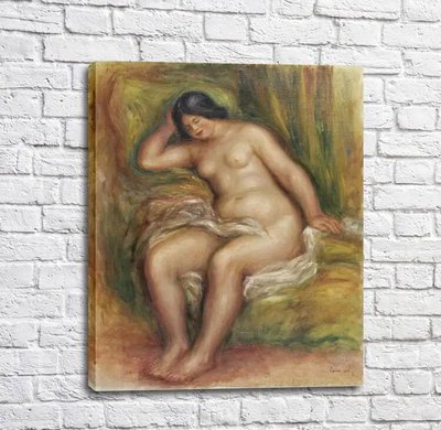 Картина Pierre Auguste Renoir Мореted Nude, 1910 Ren14285 фото