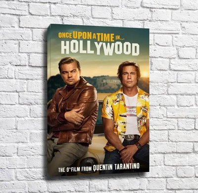 Afișul filmului Tarantino Once Upon a Time in Hollywood Pos15268 фото