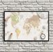 Harta lumii, p u exploratori in engleza, bej Kar14681 фото 1