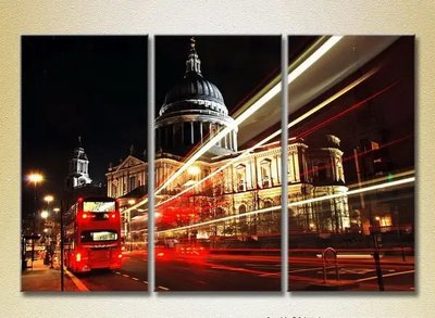 Tablouri modulare Night London_02 Gor7085 фото