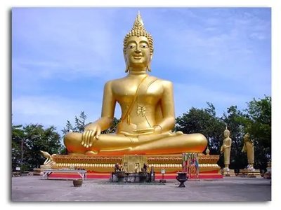 PhotoPoster Statuia Buddha de Aur, Thailanda Azi19176 фото