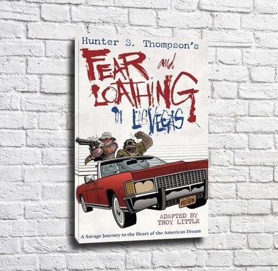 Комичный Постер фильм Страх и ненависть в Лас Вегасе Pos15369 фото