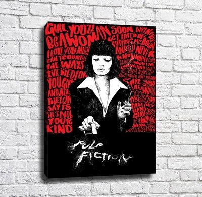 Poster pentru filmul Tarantino Pulp Fiction Pos15269 фото