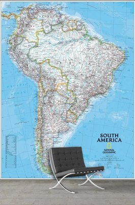 Фотообои Карта Южной Америки (2007) Sov2086 фото
