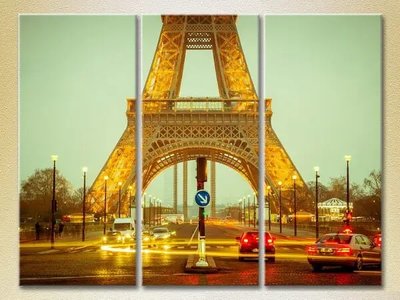 Tablouri modulare La poalele Turnului Eiffel Gor7136 фото