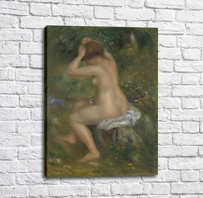 Картина Pierre Auguste Renoir A Bather Ren14037 фото
