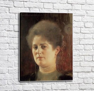 Portretul unei doamne (doamna Heymann), 1894 Kli13837 фото