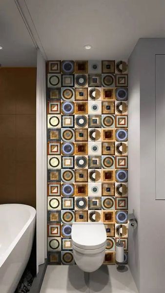 Мозаичная плитка с геометрическими рисунками P26 фото