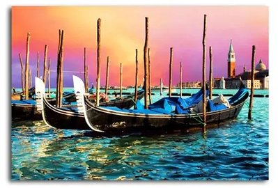 PhotoPoster Parcarea gondolelor, Veneția Evr18878 фото