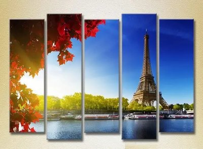 Tablouri modulare Turnul Eiffel_006 Gor8637 фото