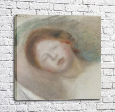 Картина Pierre Auguste Renoir Head of a Woman Ren14288 фото