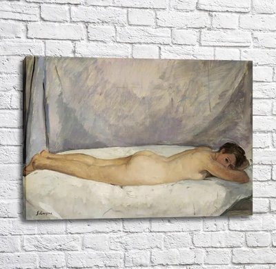 Картина Анри Лебаск - Лежащая обнаженная женщина,-1928 Imp12638 фото