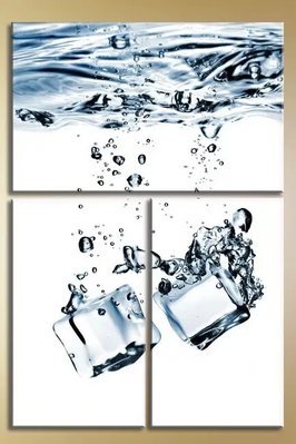 Модульные картины лед-и-вода Eda8543 фото