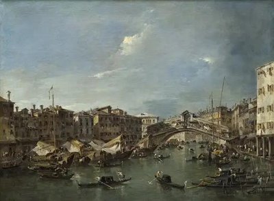 Гранд-канал с моста Риальто в Венеции Ark11143 фото