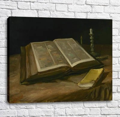 Pictură Natura moartă cu Biblie Van11593 фото