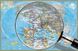 Физико географическая карта мира, Английский язык Kar14594 фото 2