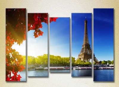 Tablouri modulare Turnul Eiffel_005 Gor8638 фото