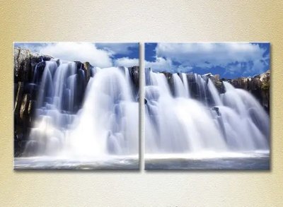 Модульные картины Водопад Pri9788 фото