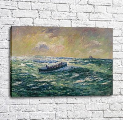 Картина Анри Море - Спасательная лодка Imp12439 фото
