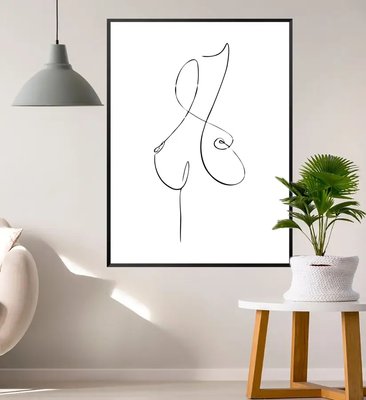 Sânii feminini abstracti, minimalism Dev14866 фото