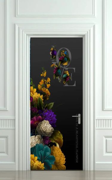 3Д наклейка на дверь, Любовь ST228 фото