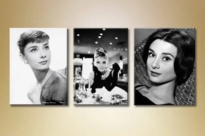 Picturi modulare de Audrey Hepburn Fig8844 фото