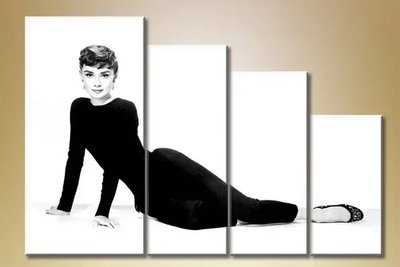 Picturi modulare Poliptic, Audrey Hepburn Fig8494 фото