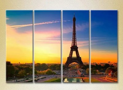Tablouri modulare Turnul Eiffel_01 Gor6694 фото