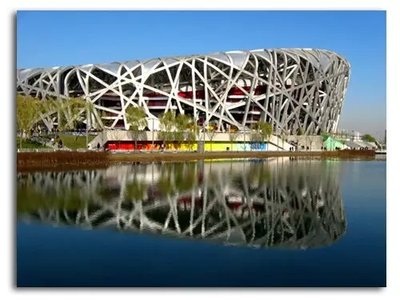 ФотоПостер Олимпийский Стадион Ласточкино гнездо, Пекин Azi17913 фото