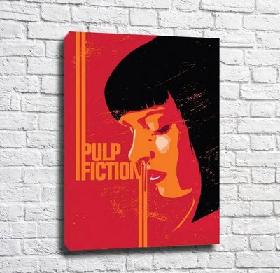 Poster cu eroina din Pulp Fiction Pos15228 фото