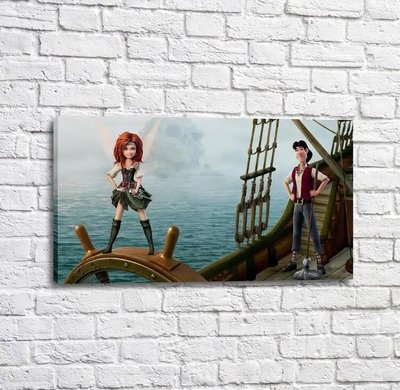 Постер Феи, загадка пиратского острова Mul16564 фото