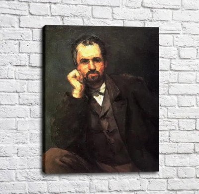 Картина Cezann, Portrait of a Man 1866 Sez11794 фото