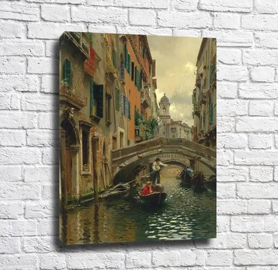 Canal liniștit Rubens Santoro, Veneția Rub10895 фото